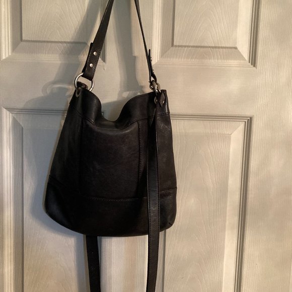 Black Leather Fossil Purse - Picture 3 of 9